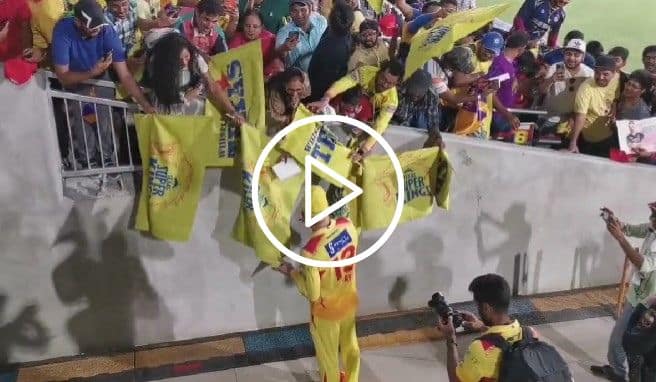 [Watch] Texas Super Kings Fans Celebrate Faf Du Plessis's Birthday With 'Happy Birthday' Chants 